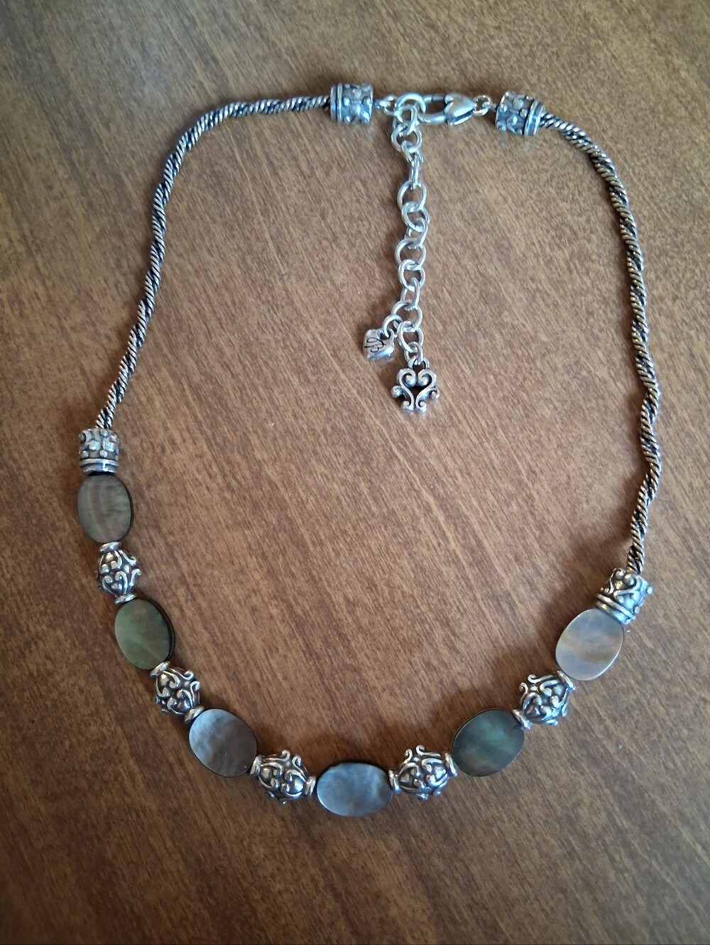 Brighton Puau Abalone Shell Necklace Rare &Retired